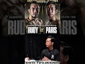 face 2 face Paris pernandes vs Ruddy golden boy #podcast #fyp #foryou #fypシ゚viral