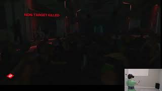 Jerma punches several people in a crowd