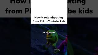 Migrating to YouTube Kids hit different 💀🔥 #memes