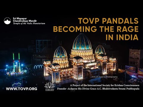 TOVP Pandals Becoming the Rage in India @TOVPinfoTube