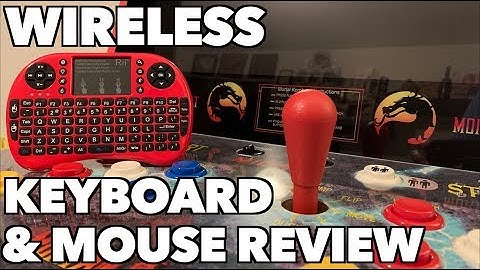Rii Wireless Keyboard/Mouse Review for MAME PCs!