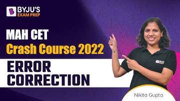MAH MBA CET Crash Course | Error Correction for CET MBA 2023 | BYJU