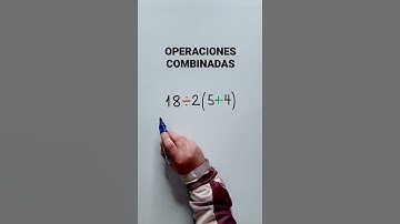 Razonamiento lógico matemático Reto matemático Operaciones Combinadas