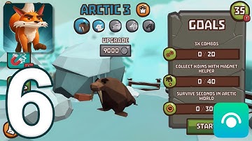 Crashing Season - Gameplay Walkthrough Part 6 - Arctic: Levels 1-3 (iOS, Android)