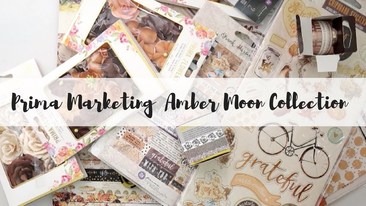 Prima Marketing Amber Moon Flowers-Willow