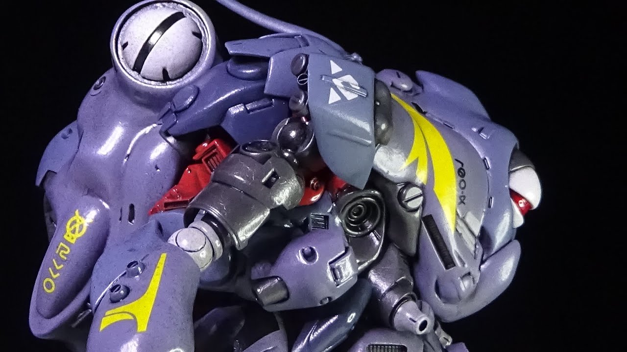 旧キットをわがまま改修 塗装編】1/144クァドランロー/QUEADLUUN RAU
