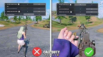 TOP 5 New Settings Explained In CODM BattleRoyale Season 11 - CODMOBILE
