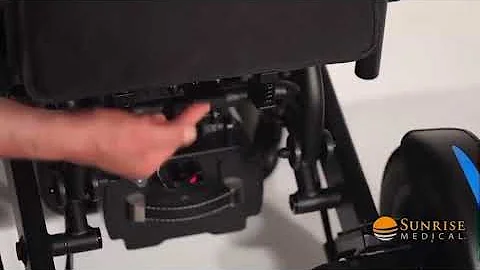 New Quickie Q50 R folding powerchair by Sunrise Medical