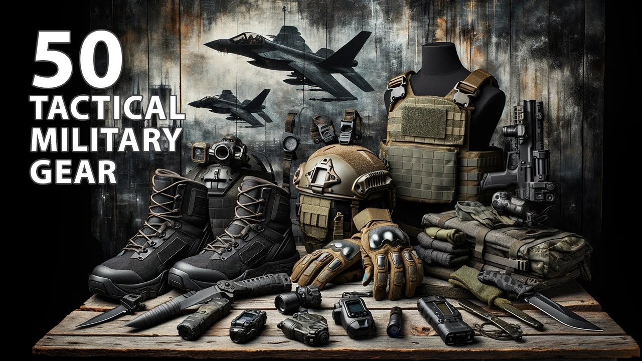 50 Incredible Tactical Military Gear & Gadgets for Survival 