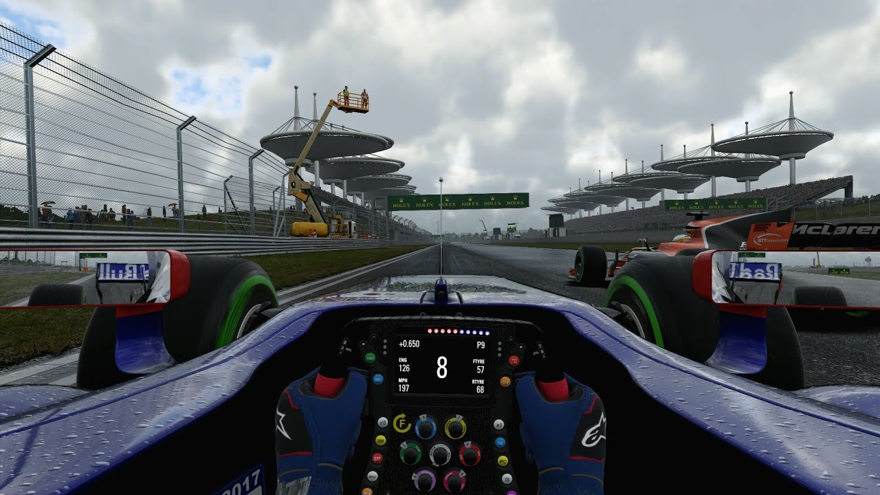 F1 2017 - Realism Mode (NO HUD + COCKPIT) 4k 60fps
