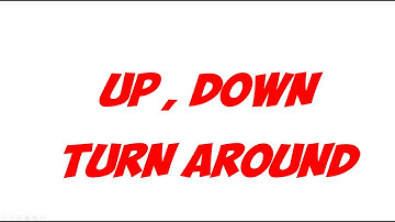 UP, DOWN, TURN AROUND SONG