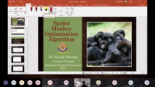 AICTE ATAL FDP Session 8: Advancement in Spider Monkey Optimization