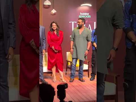 Ajay Devgn SURPRISE Entry at Wife Kajol's The Trail Trailer Launch #ajaydevgan #kajol #thetrail