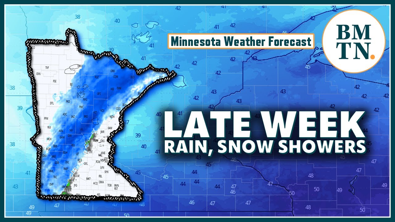Tracking rain, snow showers late Friday into Saturday - YouTube