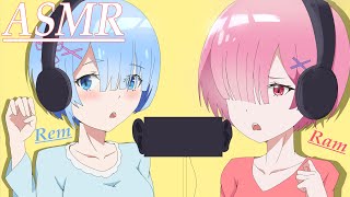 Rem And Ram Makes You Asmr Anime Re Zero Rain Asmr