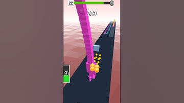 Stack Color game android ios walkthrough gameplay level 22 complete #shorts