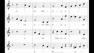 Mozart - Ave maria chords