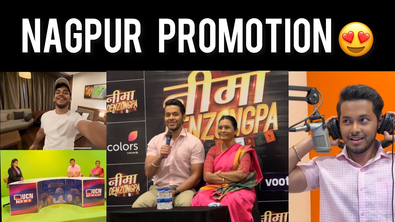 Nagpur Promotion 🎥| Akshay Kelkar | Usha Naik | Orange city | Nima Denzongpa