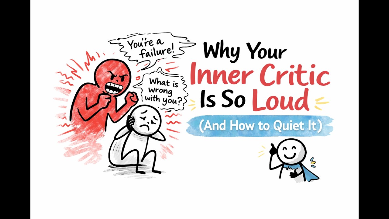 Why Your Inner Critic Is So Loud (And How to Quiet It) - YouTube