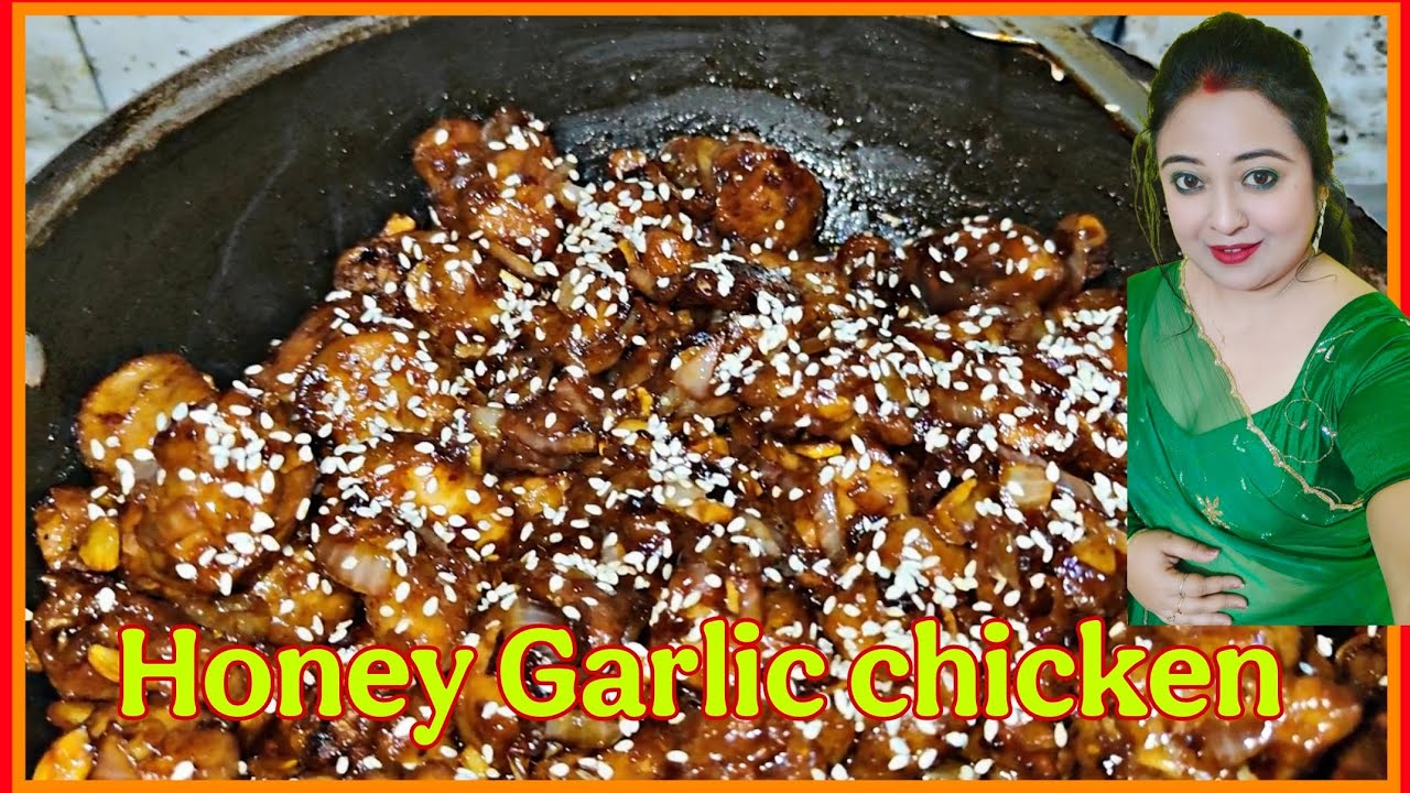 ||Honey Garlic chicken|| Restaurant style||
