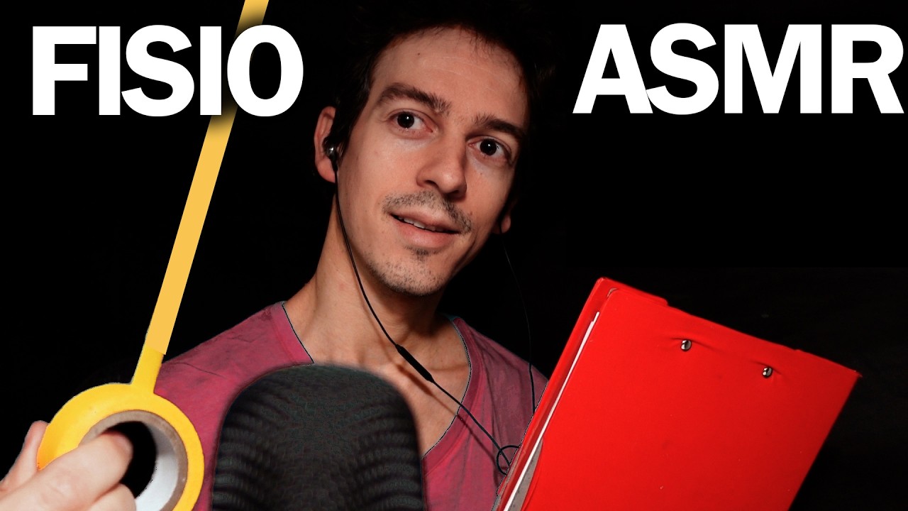 IL TUO FISIOTERAPISTA ASMR 💆‍♂️ Massaggio, Skin Sounds & Accoglienza (ITA ASMR)