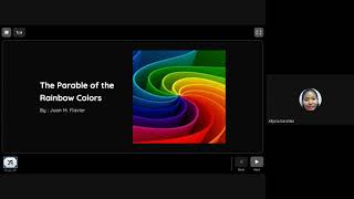 Celebrity THE PARABLE OF RAINBOW COLORS by JUAN M. FLAVIER (Module 5 - Day 1) Wealth