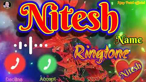 Nitish ji aapko Kisi Ne Yad Kiya Hai || Nitish name ringtone || mobile ringtone || sabse hit rington