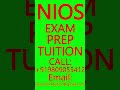 NIOS EXAM PREP TUITION- SECONDARY &amp; SENIOR SECONDARY COURSES- MATHS, SCIENCE, PHYSICS, CHEMISTRY