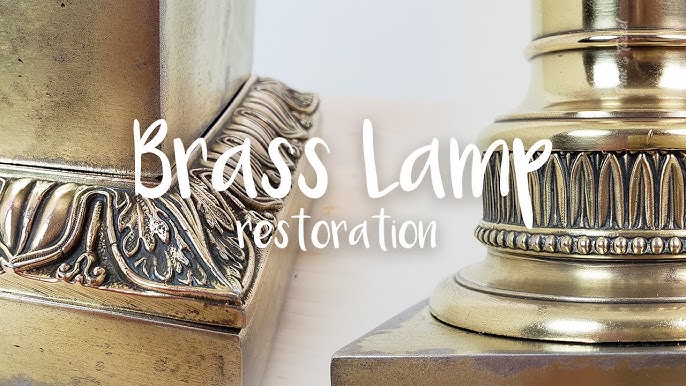 Simple Tips to Clean Old Brass Lamps — Capturing Wonderland