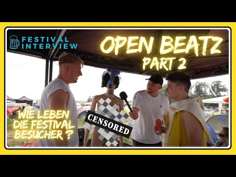 DAS SIND DIE KRASSESTEN CAMPER!!! 😂 | Teil 2 | OPEN BEATZ FESTIVAL 😍