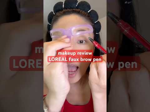 makeup review • LOREAL faux brow pen