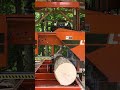 Sawing 1st slab from a Maple Log!!