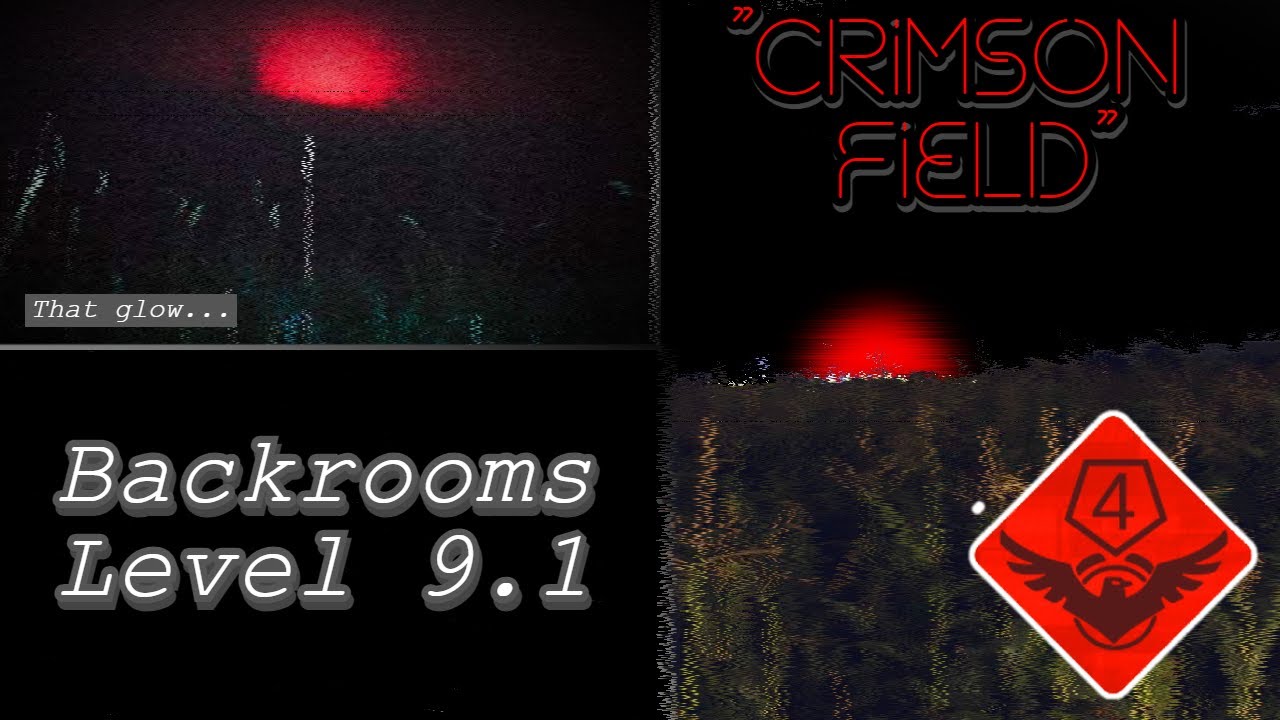 Level 9.1 Of The Backrooms - The Crimson Field 