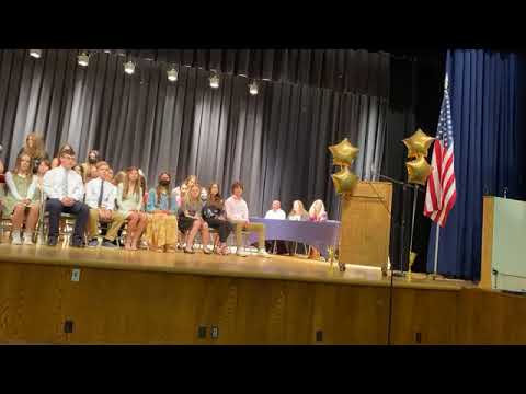 Beaty Warren Middle School Gold B Ceremony (May 23, 2022)