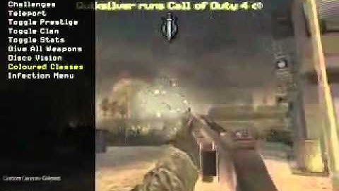 Cod4 PC Mod Menu