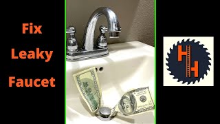 💦 FIX A LEAKY FAUCET In 53 seconds!