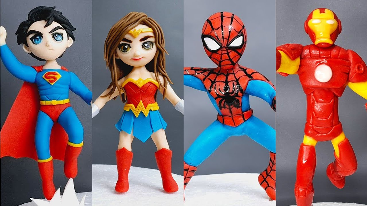 Superhero Cake Toppers (Part 3: Spider-Man )