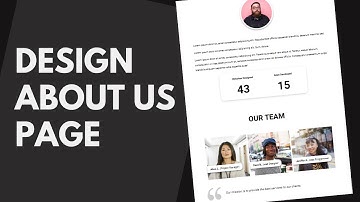 How To Create A Custom About Us Page For WordPress Website