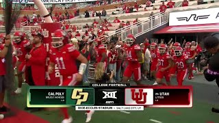 NCAA Football 2025: Cal Poly at #25 Utah