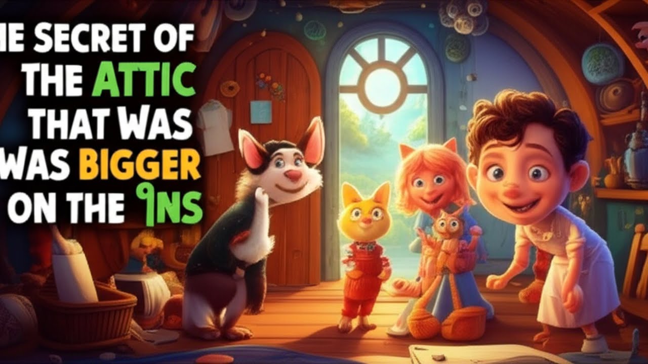 The Secret of the Attic That Was Bigger on the Ins | Preschool Learning ...