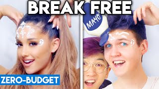 ARIANA GRANDE WITH ZERO BUDGET! (Break Free ft. Zedd PARODY)