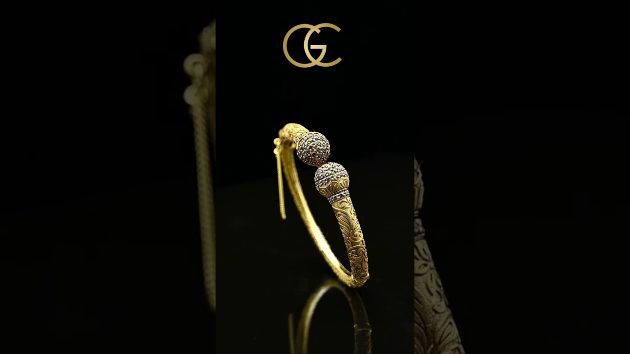 Unique Gold Kara Design for Women with Price 