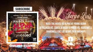 Rock The House vs Alpha vs Young Again (Hardwell EDC Las Vegas 2016 Mashup)