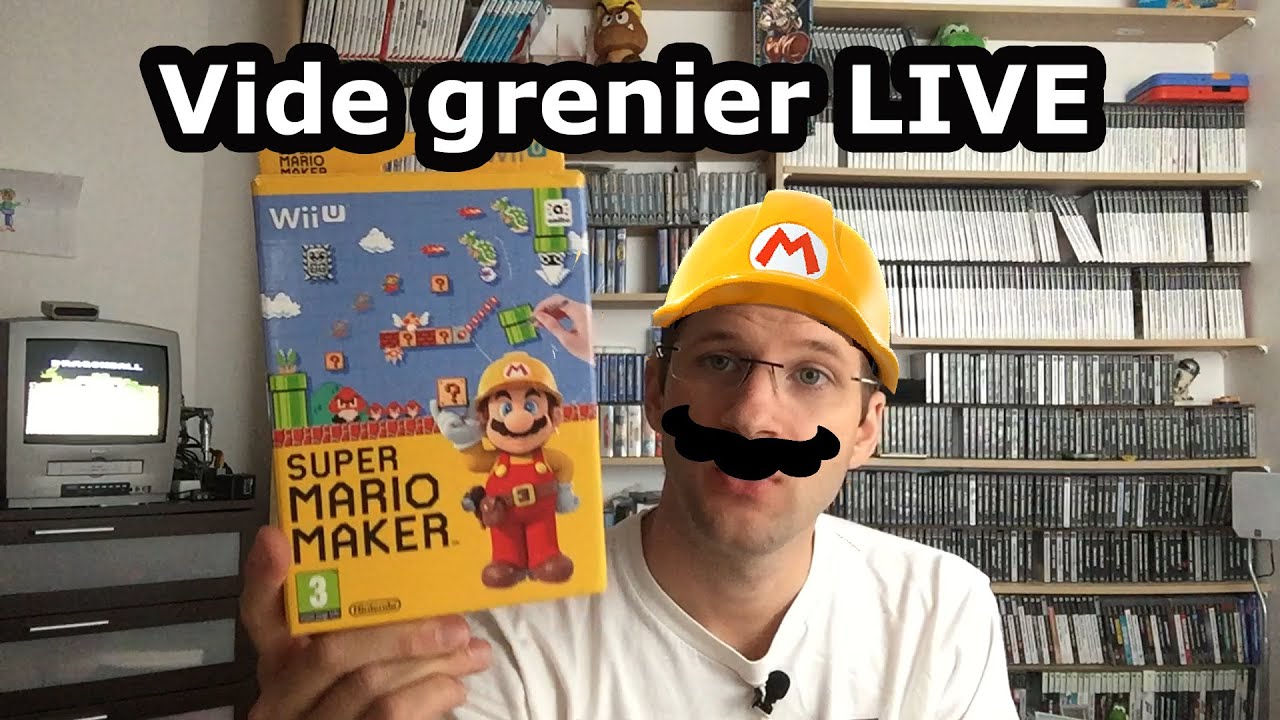 Vide grenier LIVE retrogaming jeux video et pokemon 24 et 25 septembre !