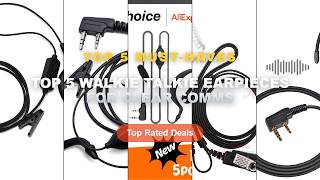 Amazing Top 5 Walkie Talkie Earpieces For Clear Comms You Need To See - Two Way Radio 2 Pin K Head S screenshot 5