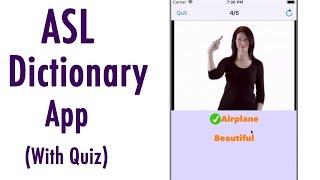 ASL Dictionary App | Baby Sign Language App