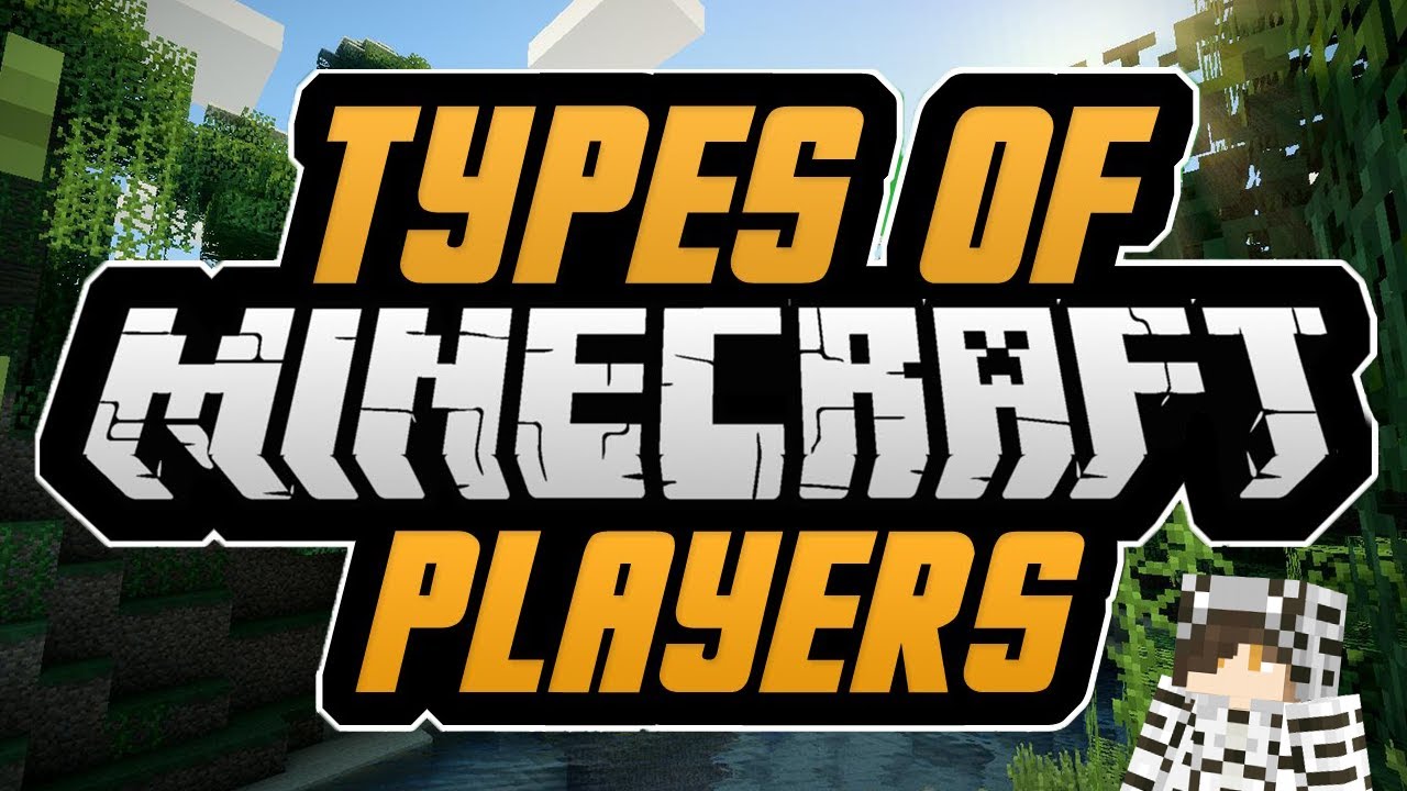 10 Types Of Minecraft Players - YouTube