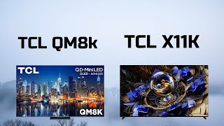 TCL X11K vs QM8K — Brightness, HDR &amp; Gaming Performance Tested