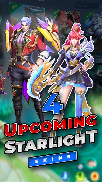 August To November 2025 Starlight Skins #moba5v5english #mobalegends5v5 #moba5v5pippin