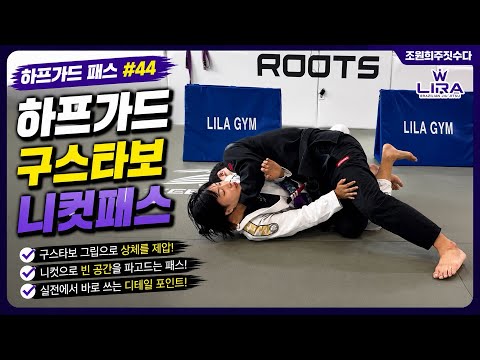 하프가드 구스타보 니컷패스 | 조원희 주짓수업